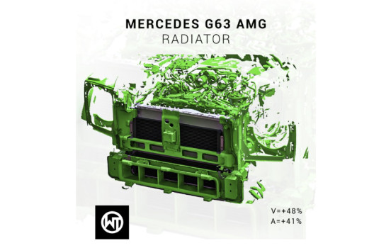 Wagner Tuning Competition Radiator Kit for Mercedes G63 AMG, Image 4