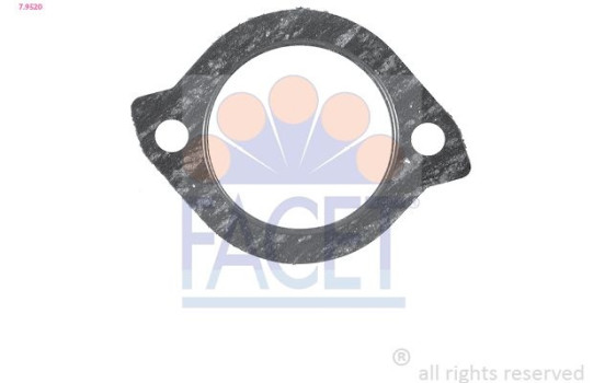 Gasket, thermostat Made in Italy - OE Equivalent 7.9520 Facet