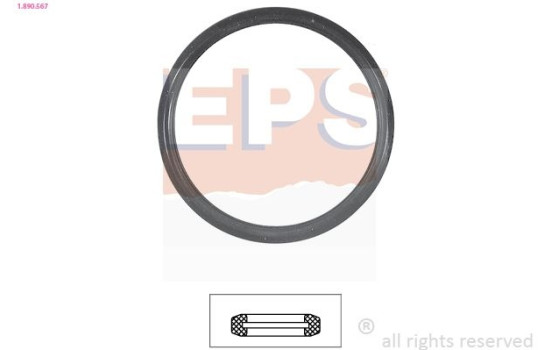 Gasket, thermostat Made in Italy - OE Equivalent