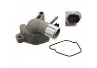 Thermostat, coolant 103708 FEBI