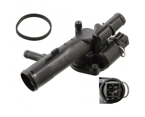 Thermostat, coolant 104758 FEBI