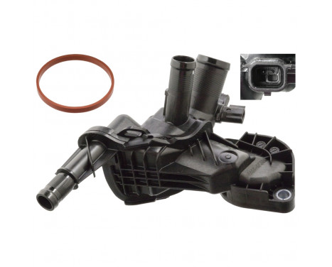 Thermostat, coolant 104791 FEBI