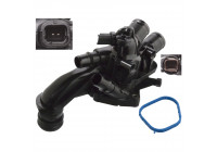 Thermostat, coolant 107657 FEBI