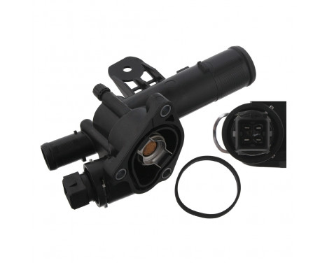 Thermostat, coolant 32445 FEBI