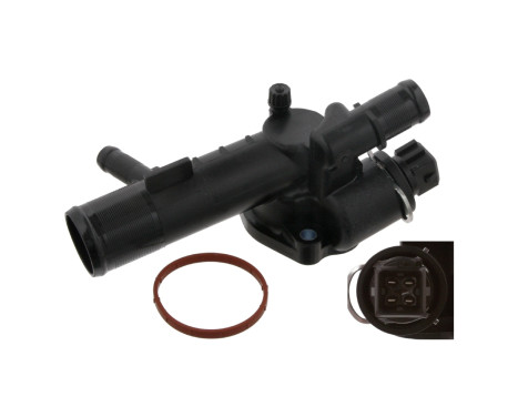 Thermostat, coolant 32650 FEBI