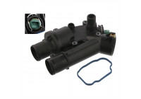 Thermostat, coolant 36037 FEBI