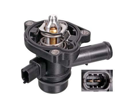 Thermostat, coolant ADG09257 Blue Print