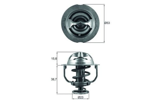 Thermostat, coolant BEHR