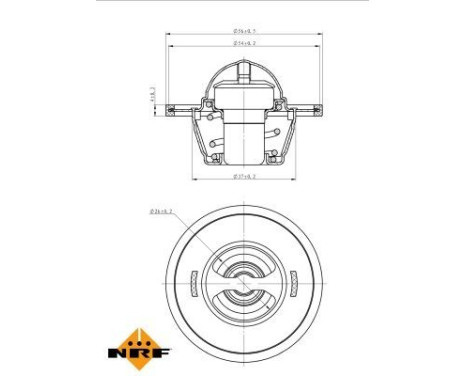 Thermostat, coolant EASY FIT, Image 5