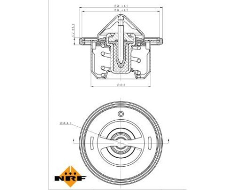 Thermostat, coolant EASY FIT