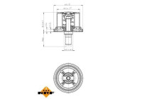 Thermostat, coolant EASY FIT
