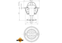 Thermostat, coolant EASY FIT