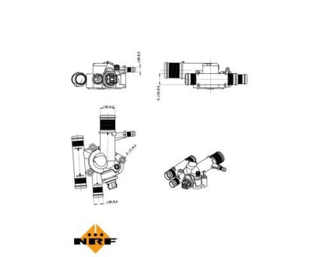 Thermostat, coolant EASY FIT, Image 5