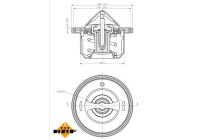 Thermostat, coolant EASY FIT