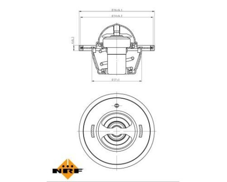 Thermostat, coolant EASY FIT