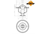 Thermostat, coolant EASY FIT