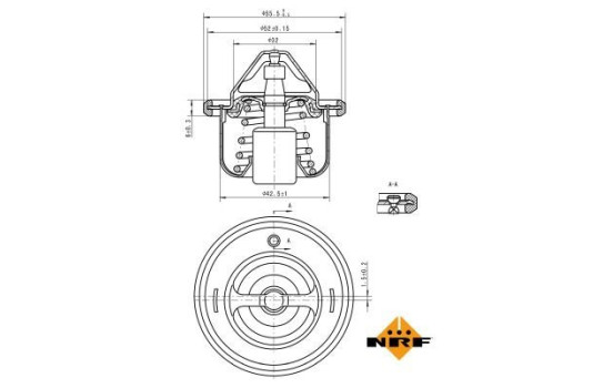 Thermostat, coolant EASY FIT