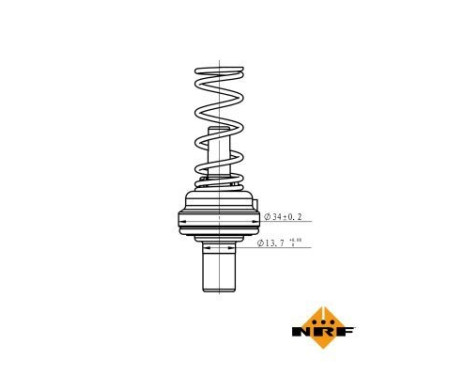 Thermostat, coolant EASY FIT