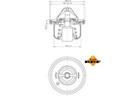 Thermostat, coolant EASY FIT
