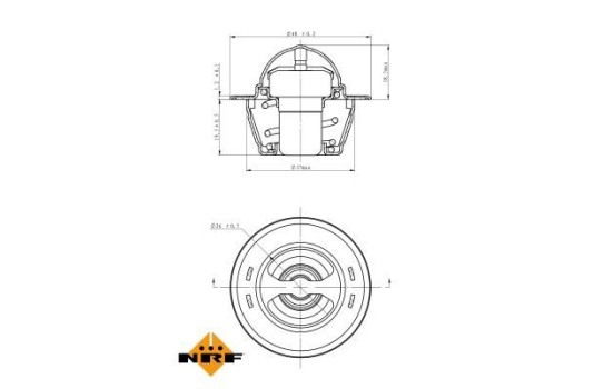 Thermostat, coolant EASY FIT