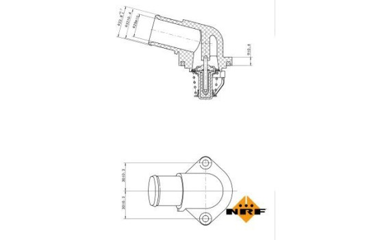 Thermostat, coolant EASY FIT