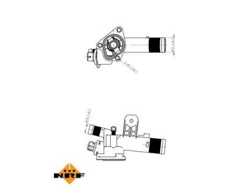 Thermostat, coolant EASY FIT, Image 5