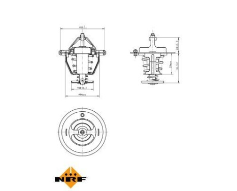 Thermostat, coolant EASY FIT, Image 3