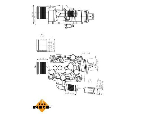 Thermostat, coolant EASY FIT