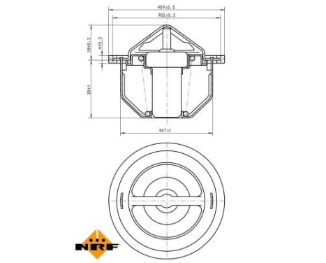 Thermostat, coolant EASY FIT, Image 5