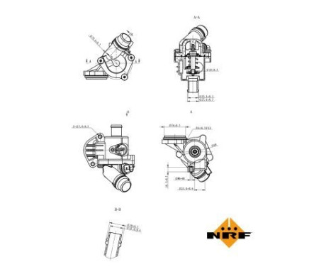 Thermostat, coolant EASY FIT