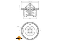 Thermostat, coolant EASY FIT