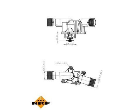 Thermostat, coolant EASY FIT, Image 5