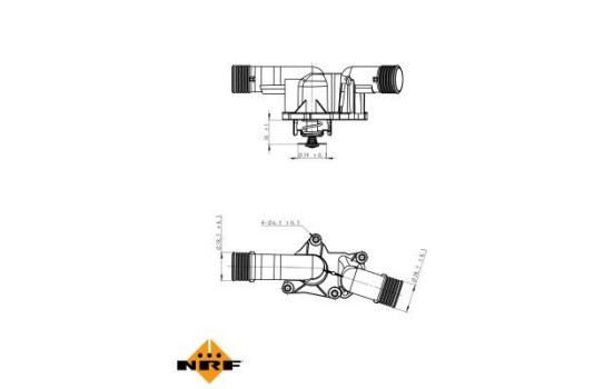 Thermostat, coolant EASY FIT, Image 5