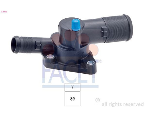 Thermostat, coolant Made in Italy - OE Equivalent 7.8192 Facet