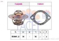 Thermostat, coolant Made in Italy - OE Equivalent 7.8204 Facet