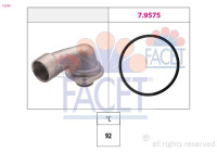 Thermostat, coolant Made in Italy - OE Equivalent 7.8349 Facet