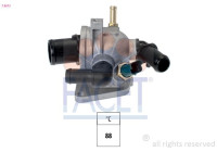 Thermostat, coolant Made in Italy - OE Equivalent 7.8673 Facet