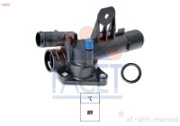 Thermostat, coolant Made in Italy - OE Equivalent 7.8703S Facet