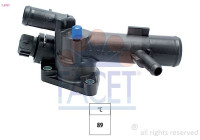 Thermostat, coolant Made in Italy - OE Equivalent 7.8707 Facet