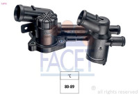 Thermostat, coolant Made in Italy - OE Equivalent 7.8773 Facet