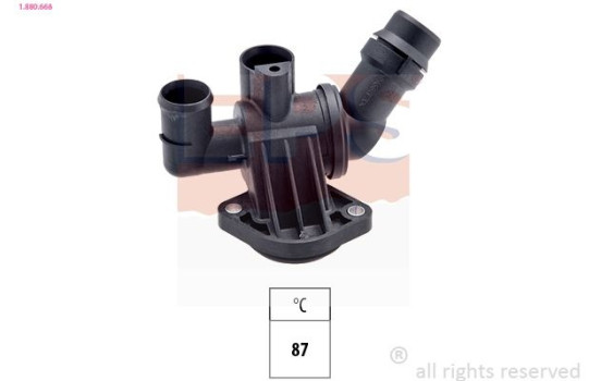 Thermostat, coolant Made in Italy - OE Equivalent