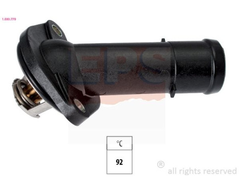 Thermostat, coolant Made in Italy - OE Equivalent