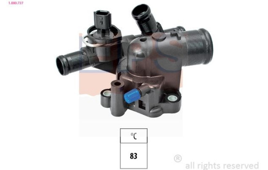 Thermostat, coolant Made in Italy - OE Equivalent