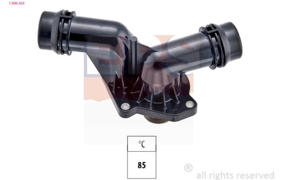 Thermostat, coolant Made in Italy - OE Equivalent