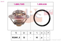 Thermostat, coolant Made in Italy - OE Equivalent
