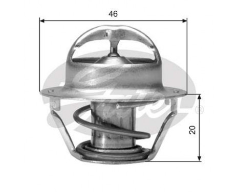 Thermostat, coolant TH03082G1 Gates