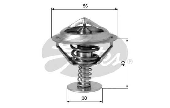 Thermostat, coolant TH05382G1 Gates