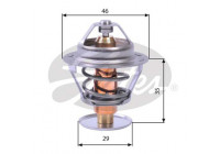 Thermostat, coolant TH10482G1 Gates