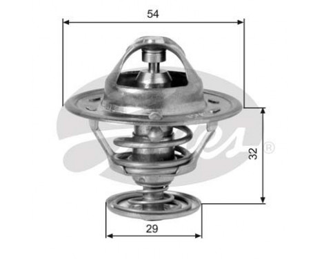 Thermostat, coolant TH10981G1 Gates