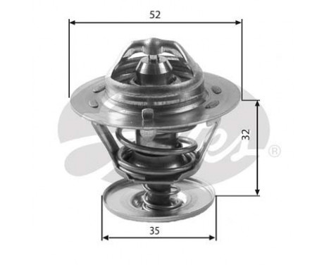 Thermostat, coolant TH12588G1 Gates